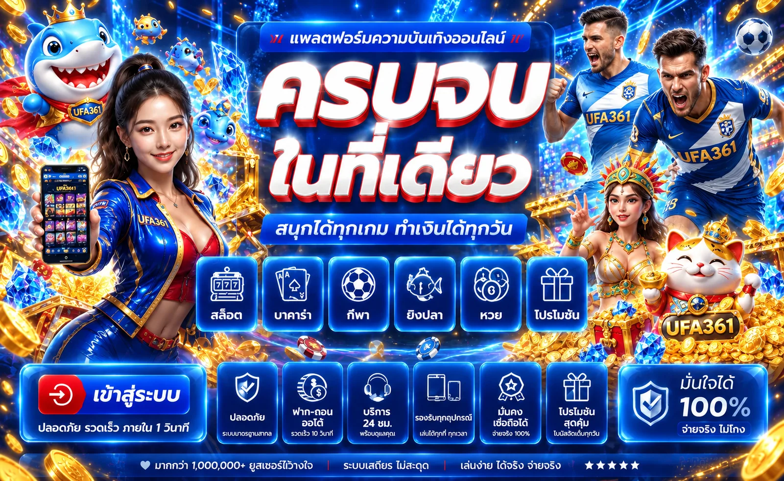 UFA361 ทางเข้า ครบจบในที่เดียวสำหรับเข้าสู่ระบบ