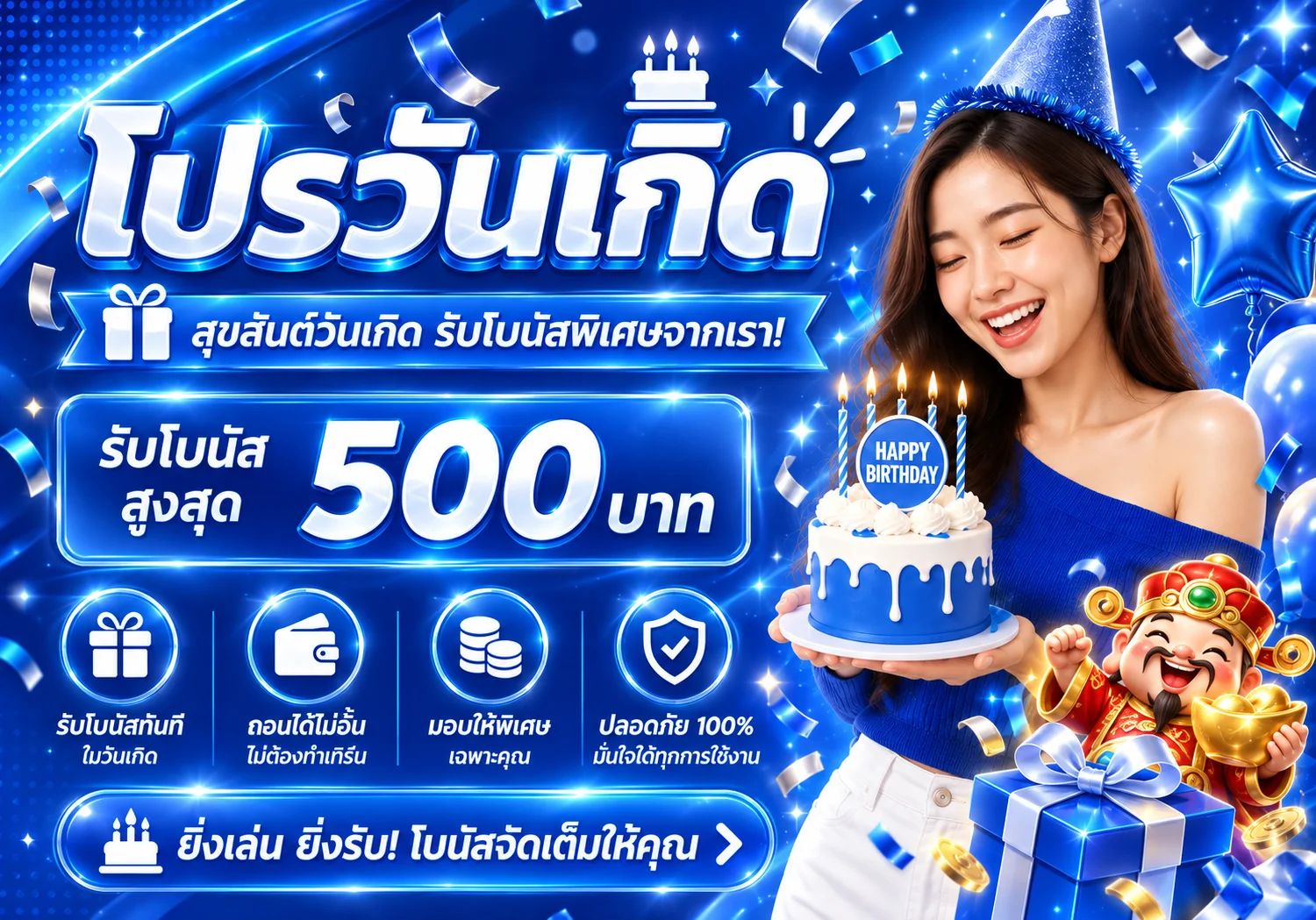 โปรโมชั่นวันเกิดและข้อมูลโบนัส UFA361